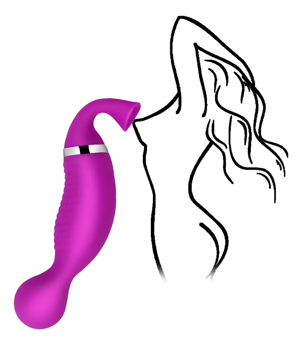 Vibrador Succionador De Clitoris Doble Satisfyer Consolador